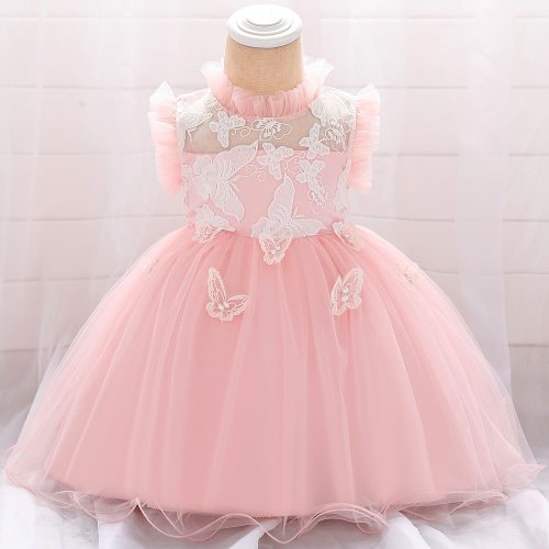 Summer Dress  Girl Birthday Dress For Baby Girl Clothing Party Wedding Dresses Lace Princess Dress