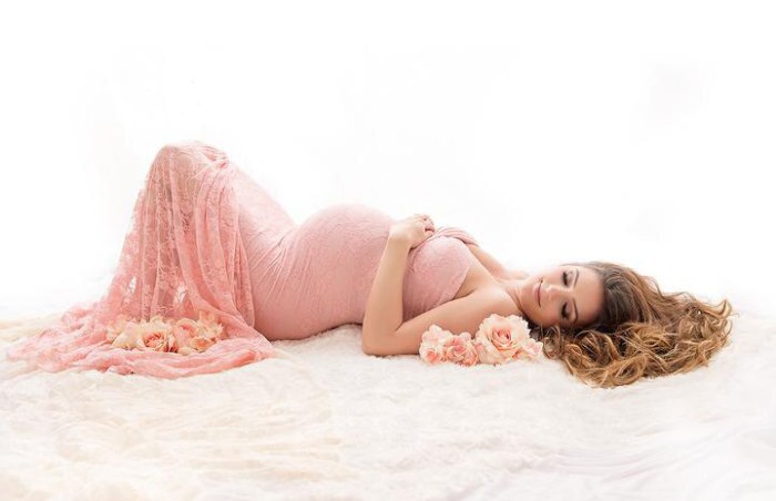 Maternity Photography Props Long Dress Lace Fancy Pregnancy Dresses Shoulderless Pregnant Women Maxi Gown For Photo Shoots