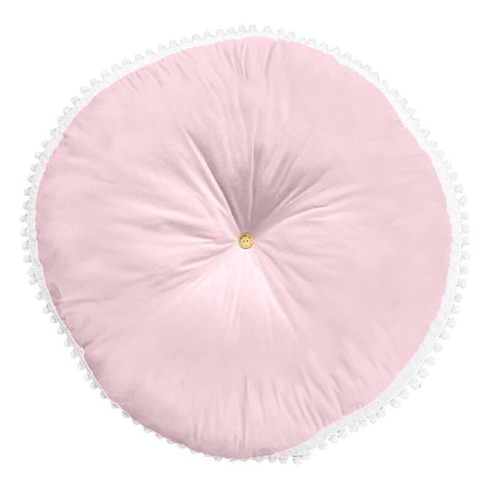 Round Baby Play Mat Soft Cotton Playmat Foldable Game Crawling Mat For Baby Room Decor Home Infant Blanket Pad Crawling Rugs