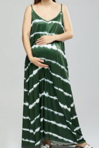 Stripe Slip Dress Casual Maternity Dresses For Photo Shoot Women Dress Maternity Photography Props Dresses For Pregnant Women