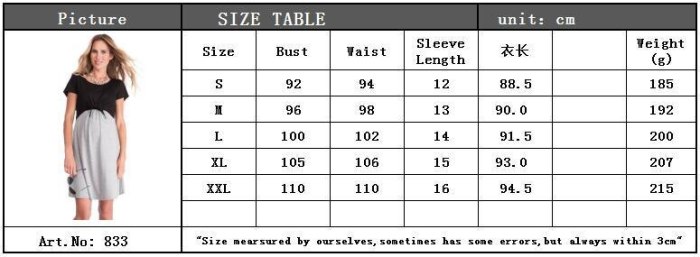 2021 Summer Pregnant Dress Short Sleeve Color Splicing Pregnant Women'S Dress Breastfeeding Tether Care Suit