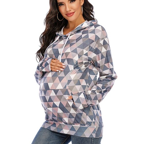 Fashion Baby Mummy Jacket Warm Maternity Hoodies Women Outerwear Coat For Pregnant Womens Clothes Baby Carrier Wearing Hoodie