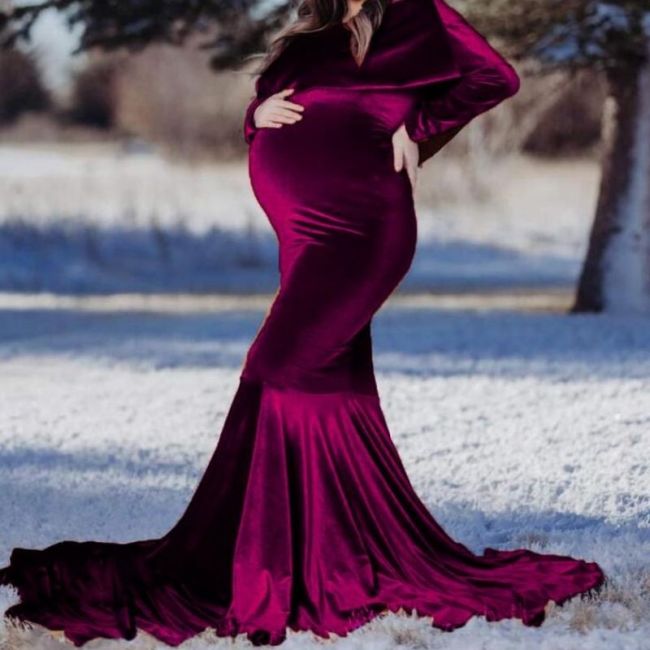 Maternity Dresses Sexy for Photo Shoot Pregnant Dress for Pregnant Women Summer Plus Size Dress Pregnancy Clothes Dress S M L XL