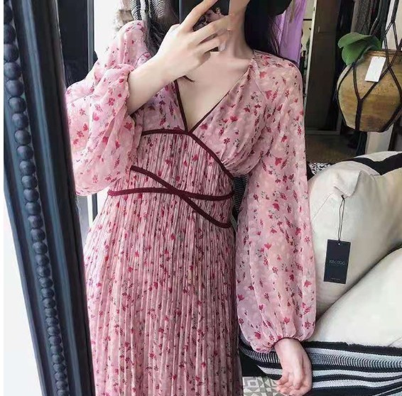 Maternity Women Casual Stitching Color Dress