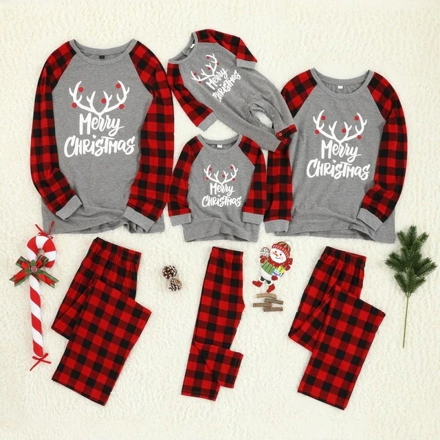New Year Santa Claus Christmas  Baby Bodysuits Matching Look Mommy And Me  Men Women kids Family
