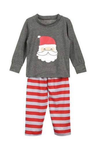 New Year Winter Cotton Family Matching Christmas Pajamas Mother Daughter Clothing Set Mom Daddy Baby Girl Boy Family Look