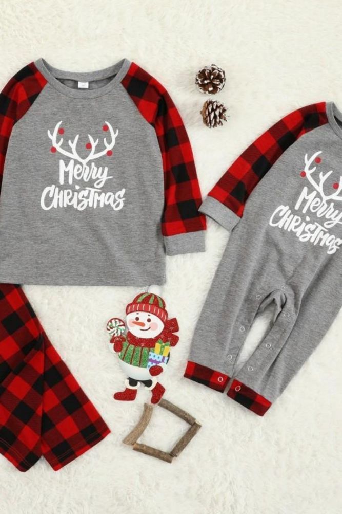 New Year Santa Claus Christmas  Baby Bodysuits Matching Look Mommy And Me  Men Women kids Family