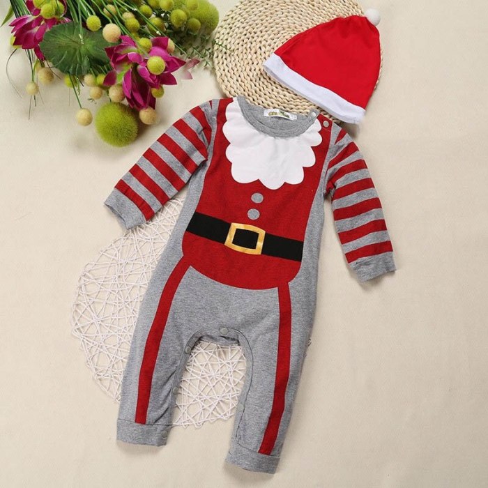 Baby Rompers 2021 New Christmas Style Baby Boys and Girls Long-Sleeve Clothing Suits For Newborn Baby Winter Clothes sets