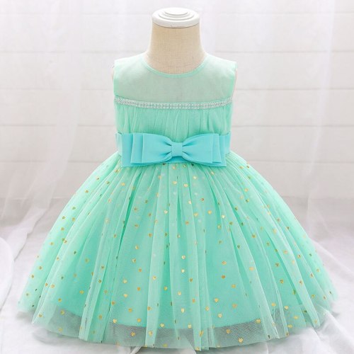 Children Clothes 2021 Autumn New Baby Girl Dress For Girls Princess Dress Flowers Girls Party Costume Wedding Dresses 0-2 Years