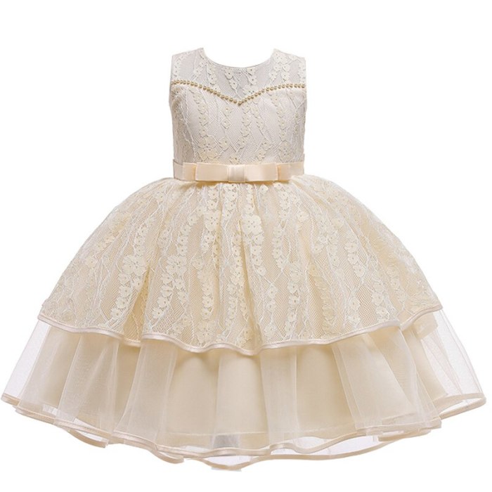 Flower Girls Wedding Dress For Girls Elegant Lace Princess Dress Kids Dresses Children Evening Party Ball Gown 4 5 6 8 10 Year
