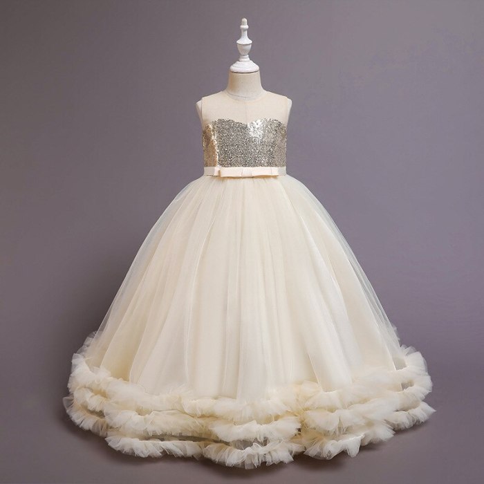 Children's Dress Dress Halloween Prom Party Girls  Dress Embroidered Net Yarn Princess Fluffy Dress Lolita Costume