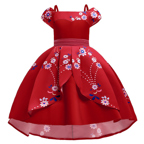 2021 Winter Christmas Dress Baby Girl Santa Claus Kids Dresses For Girls Children Clothtes Cartoon Costumes Party Cosplay Dress