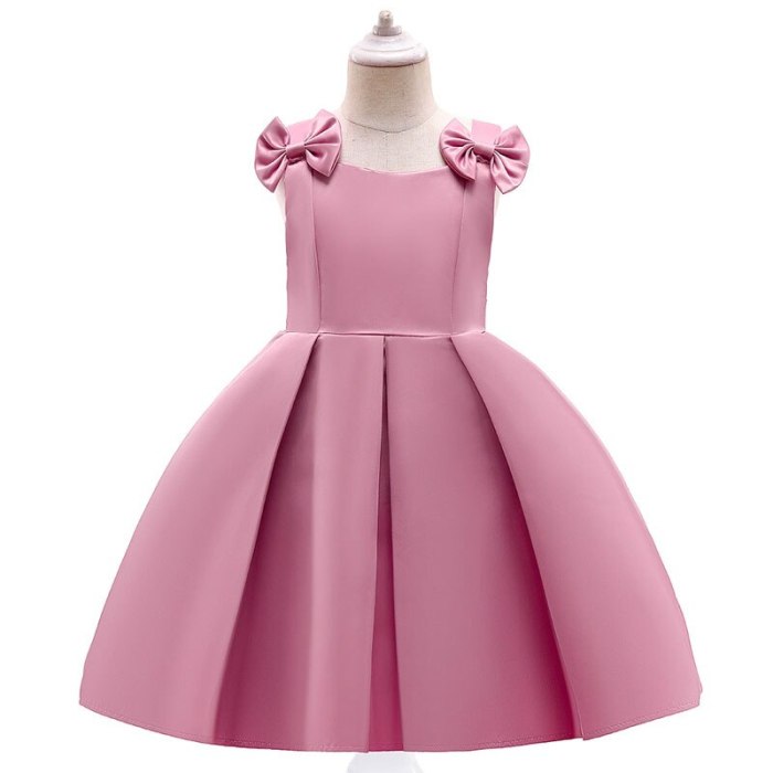 Easter Clothes 2021 New Children's Dress Sleeveless Little Girls Princess Dresses For Girls Dresses Pleated Vest Evening Dresses