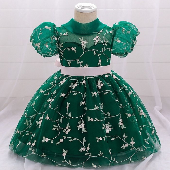 Infant vestidos baby girl clothes Baby dress Butterfly pearl Girl wear Sleeveless Dress for birthday party Toddler Costume