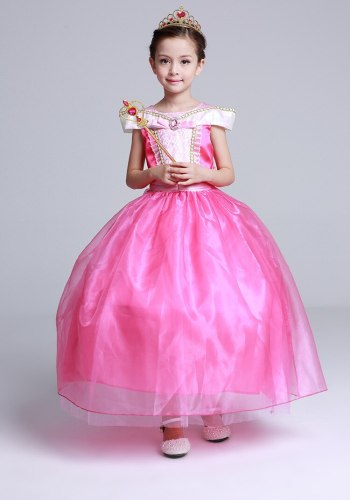 Girls Princess Party Dress 2021 New Children Dress Cosplay Costumes Kids Birthday Halloween Carnival Fancy Clothing