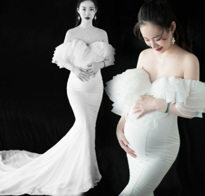 Maternity Elegant Lace Dress