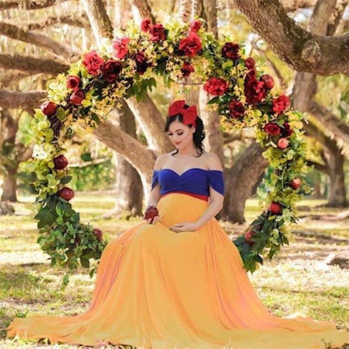 Sexy   Women Pregnancy  Photoshoot Gowns