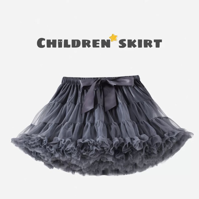 Kids Girls Tutu Skirts Princess Pettiskirt Ballet Dance Birthday Party Girls Princess Dress