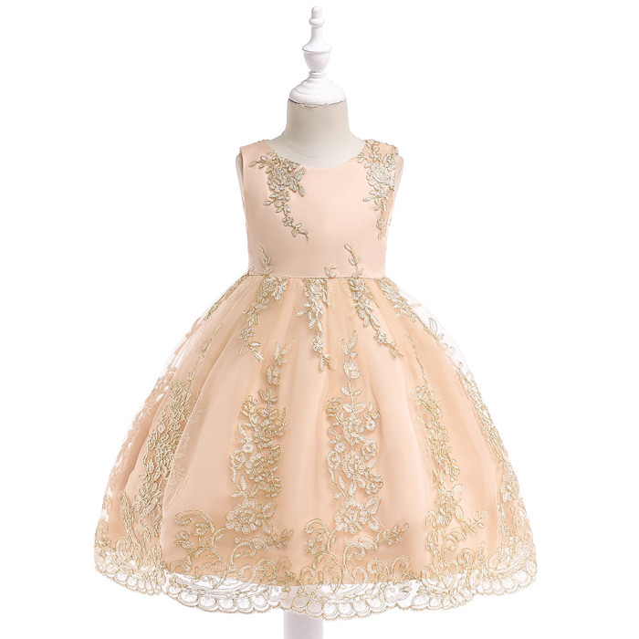 Girl Princess Dress Role-Playing Costume Flower Girl Dress