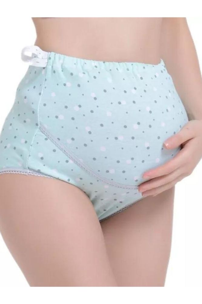 Women 's High-waist Panties briefs maternal Dot Seamless Soft Care Underwear