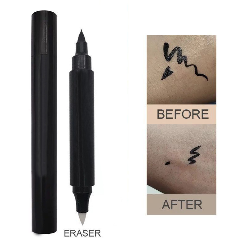 US 7.99 2 in1 Black eyeliner and Eraser