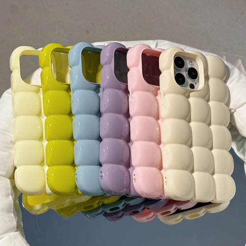 Egg waffle airbag mobile phone case