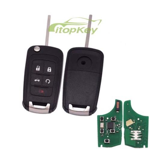 For Buick unkeless 4+1B remote key 7941chip-315mhz