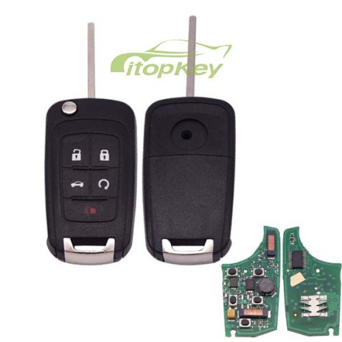 For Buick keyless 4+1B remote 7952chip- 434mhz