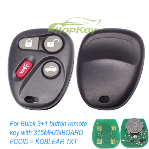 For Buick 3+1 b remote 315MHZ D BOARD FCCID = K0BUT1BT