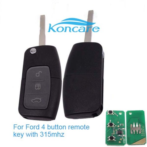 For Ford Focus flip remote control with 315mhz and 434mhz