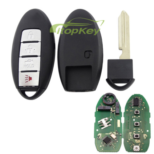 For NISSAN Teana keyless remote PCF7952 chip -315mhz