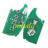 For hyundai 3+1 button Remote key with 433mhz