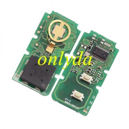 For Original Toyota 2B remote 4D chip-314mhz 2026 140429VH