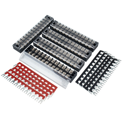 12 Positions Dual Row Screw Terminal Strip Block-Wholesale Price - for Rv Boat  /Shopify,Amazon,Ebay,Wish Hot Seller