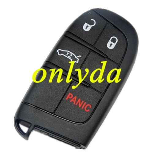For original Chrysler 3+1 button remote key with 434mhz with HITAG AES