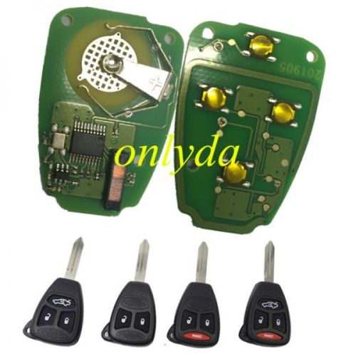 remote key with 315mhz PCF7941 Hitag2 46 chip with 2/2+1/3/3+1 button key shell, which key shell do you need ?