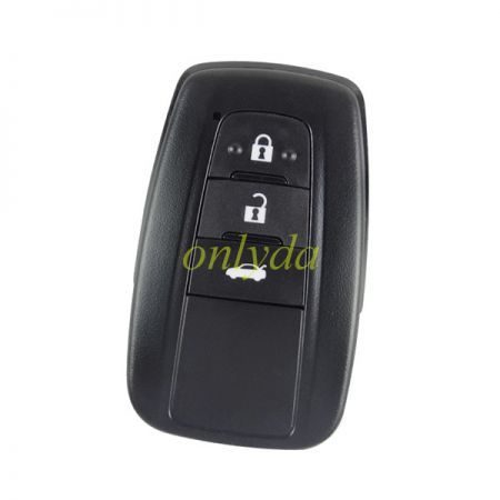Smart for Toyota COROLLA  3 button remote key with 434mhz with AES 4A chip