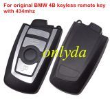 Genuine For BMW 4 button keyless remote key with 434mhz