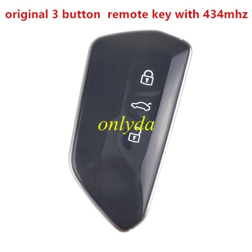 For VW original 3 button remote key with 434mhz    5H0959753M  CMIIT ID:2019DJ4845  FCCID:NBGFS19 01S Model:FS19  ANATEL:01812-19-05364