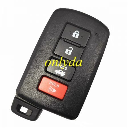 Smat Key Fob For toyota Camry Avalon Corolla   NLK-TOY-87-0020B 312Mhz / 313.8MHZ 0020B# HYQ14FBA  CHIP: P1=88 PN: 89904-06140 Work On: 2013- 2018 Toyota Avalon 2012- 2017 Toyota Camry 2012 - 2017 Toyota Camry Hybrid 2014- 2019 Toyota Corolla