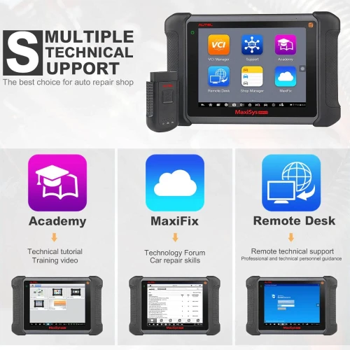 Autel MaxiSys MS906TS OBD2 Auto Diagnostic Tool All System TPMS programming tool  Scanner ECU Coding OE-level Diagnostic Scanner