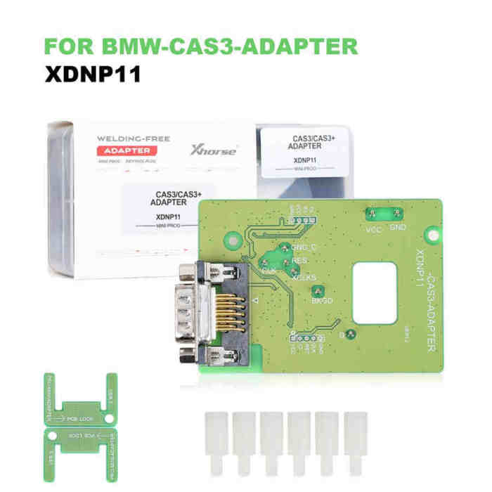 Xhorse Solder-Free Adapters Work with MINI PROG and KEY TOOL PLUS All Adapters are optional, work with both MINI PROG and KEY TOOL PLUS