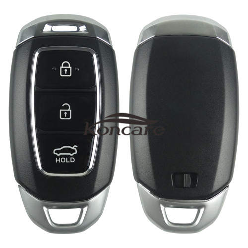 for Hyundai 3 button remote key blank with emmergency key blade