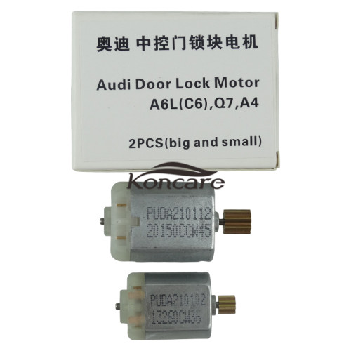 For Audi Door Lock Motor A6l(C6),Q7,Q4 2pcs(big and small)