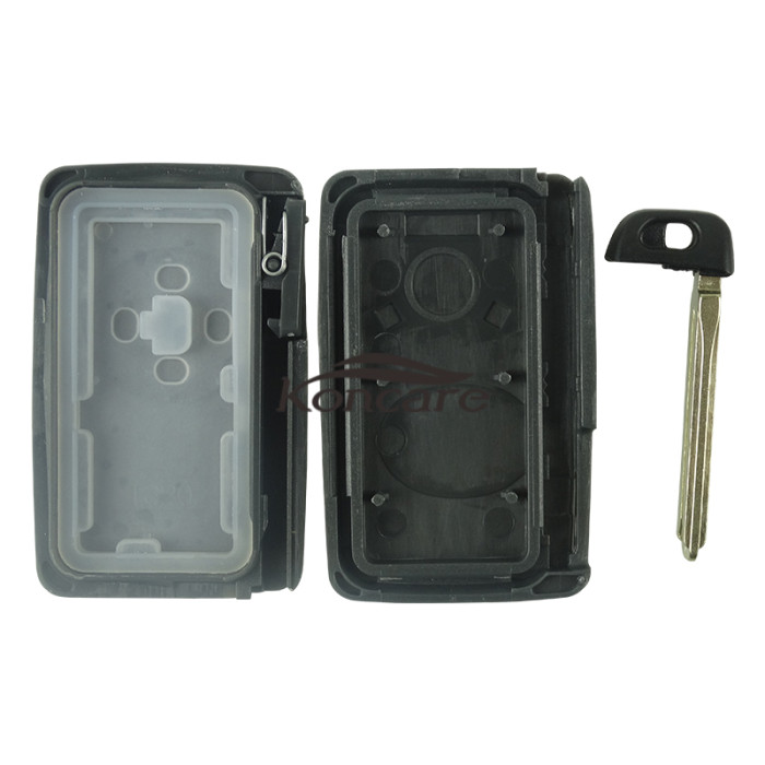 For Toyota 3+1 button remote key shell with key blade