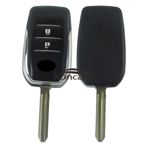 For Toyota 2 button upgrade remote key blank