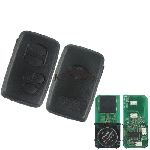 Original Toyota 4 button remote key with 4D+DST80 chip with 314.36MHZ