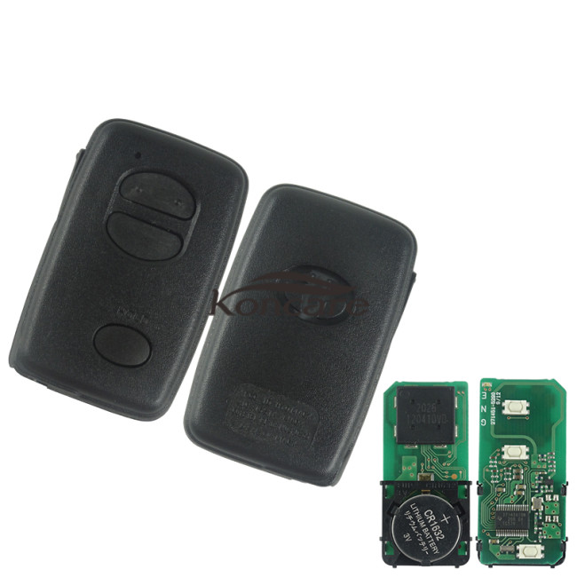 Original Toyota 3 button remote key with 4D+DST80 chip with 314.36MHZ