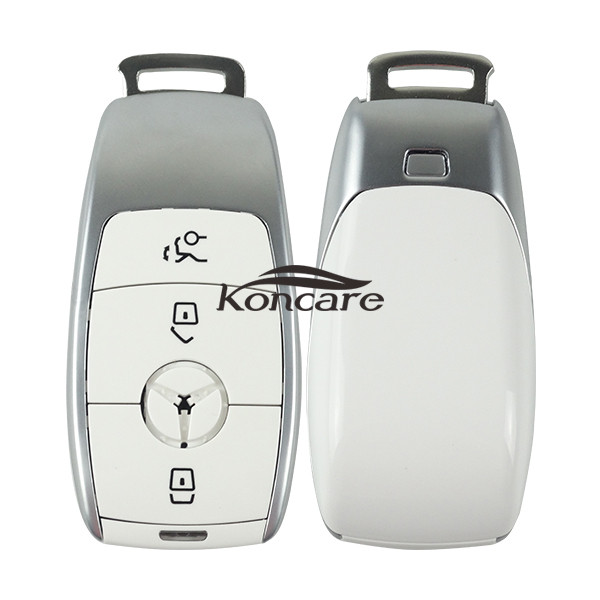 For Benz 3 button key shell with blade with white  color