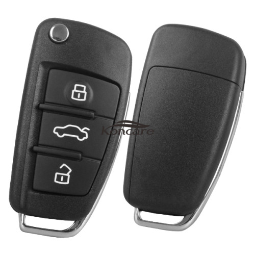 For Audi A6L 3 button  Remote key Blank